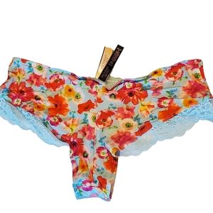 Victoria Secret NEW (M) multi-colored Floral lace panties